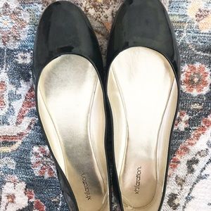 Patent black flats